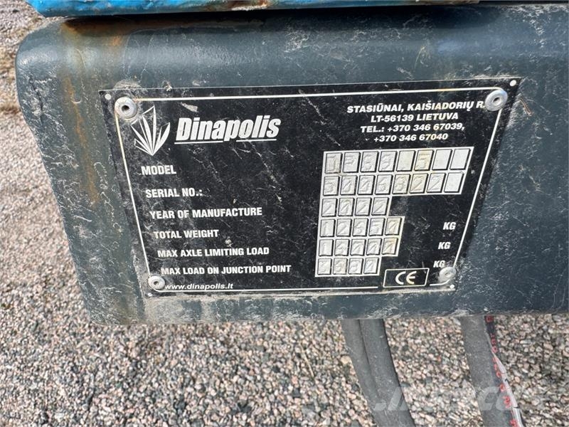 Dinapolis DUMPER - REGISTRERT TRAKTORTILHENGER Annet tilbehør
