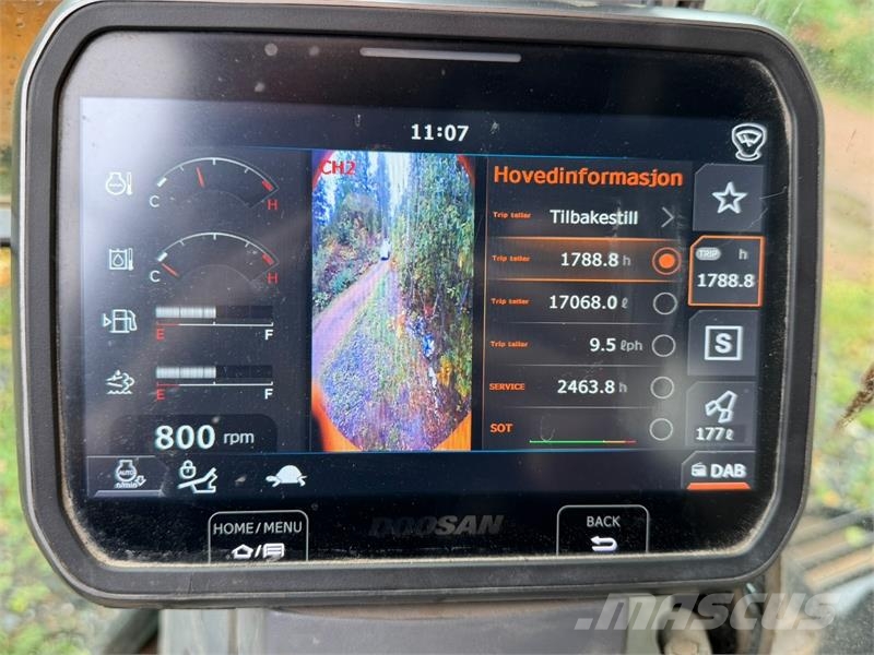 Doosan DX235LCR Pelle sur chenilles