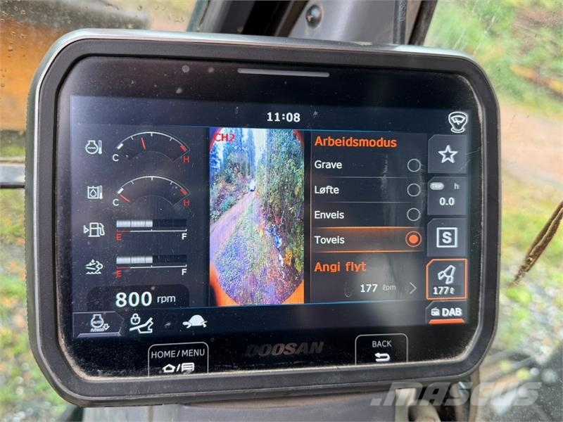 Doosan DX235LCR Pelle sur chenilles