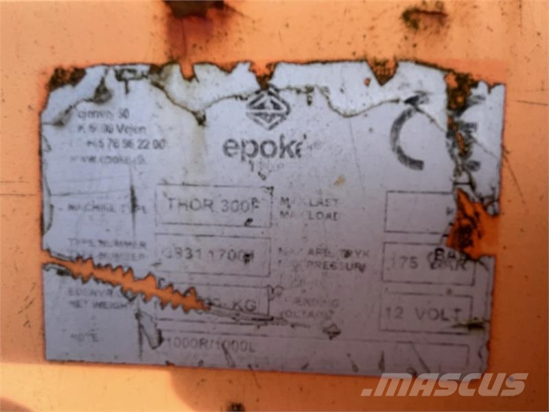 Epoke Thor 300F snøfres ملحقات أخرى للجرارات