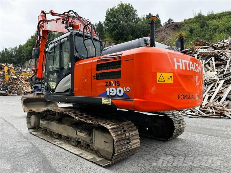 Hitachi ZX190LC-6 med 700 mm belter - 4279 timer - Leica G Excavadoras sobre orugas