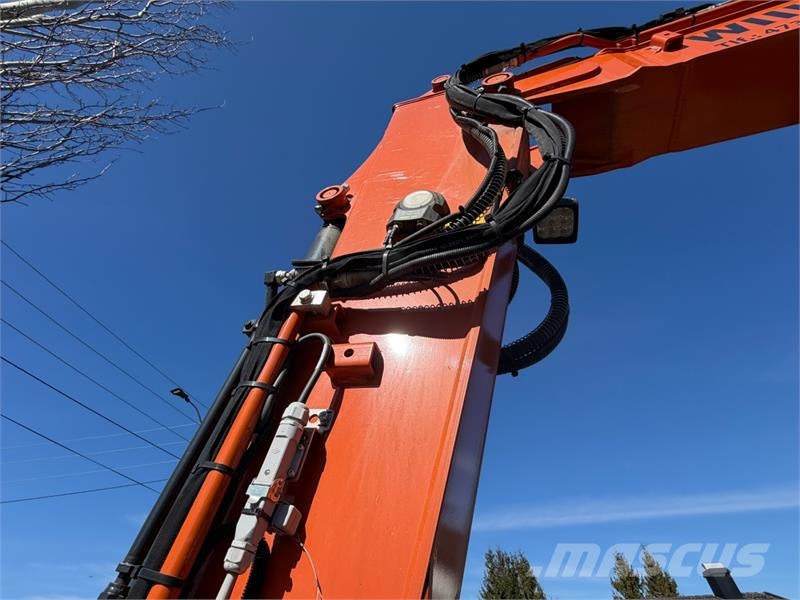 Hitachi ZX85US-6 beltegraver - Engcon tiltrotator med EC-O Escavadeiras de esteiras
