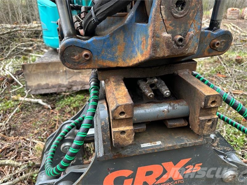 Kobelco SK75SR Gravemaskin Rotortilt, tømmerklype og pusse Rupsgraafmachines