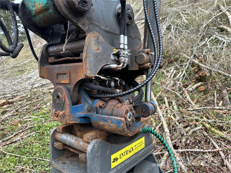 Kobelco SK75SR Gravemaskin Rotortilt, tømmerklype og pusse Rupsgraafmachines