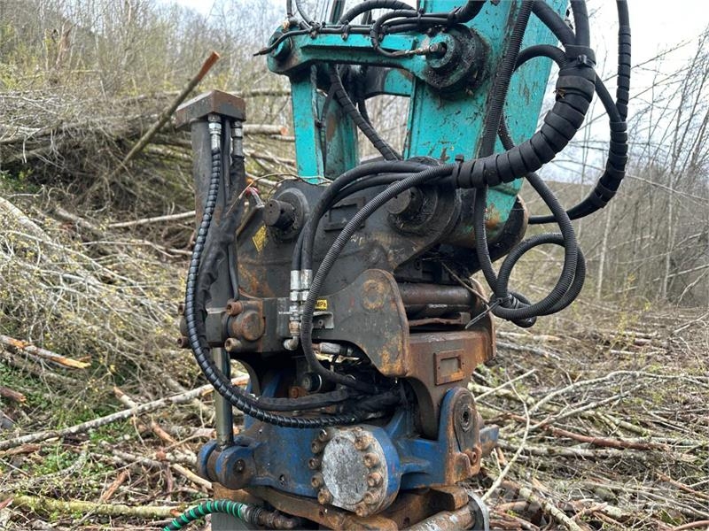 Kobelco SK75SR Gravemaskin Rotortilt, tømmerklype og pusse Rupsgraafmachines