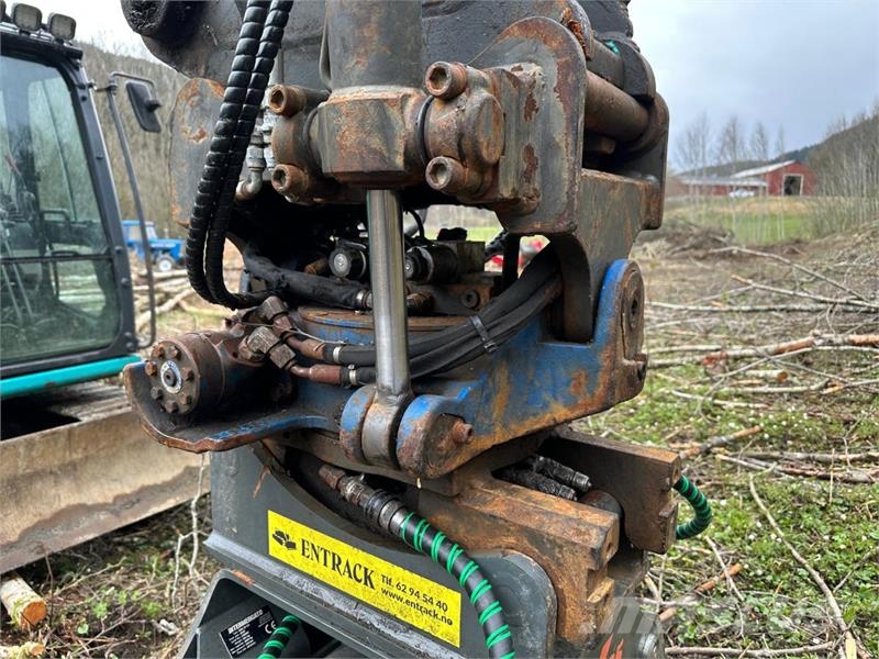 Kobelco SK75SR Gravemaskin Rotortilt, tømmerklype og pusse Rupsgraafmachines
