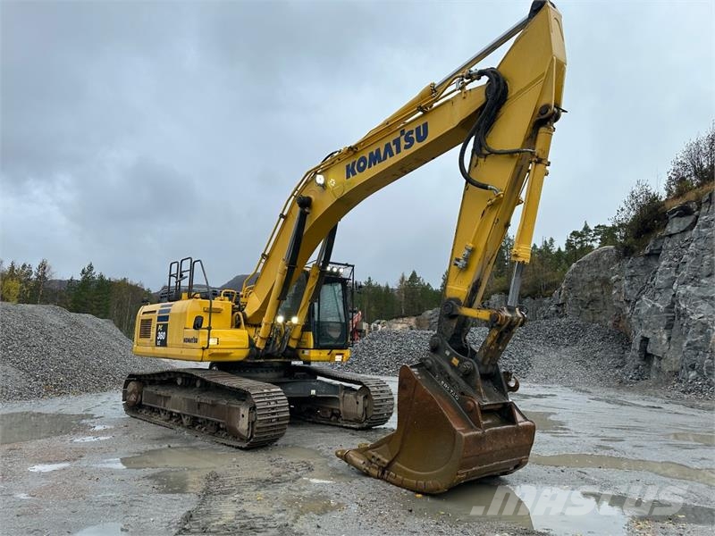 Komatsu PC 360 LC-10 gravemaskin med G90 feste حفارات زحافة