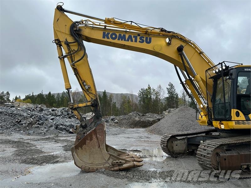 Komatsu PC 360 LC-10 gravemaskin med G90 feste حفارات زحافة