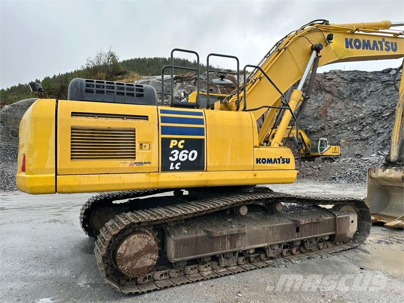 Komatsu PC 360 LC-10 gravemaskin med G90 feste حفارات زحافة