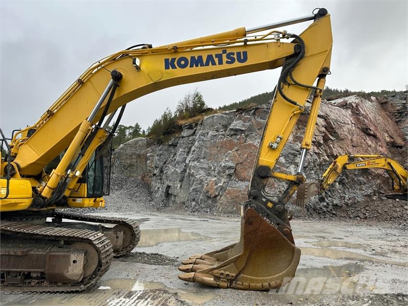 Komatsu PC 360 LC-10 gravemaskin med G90 feste حفارات زحافة
