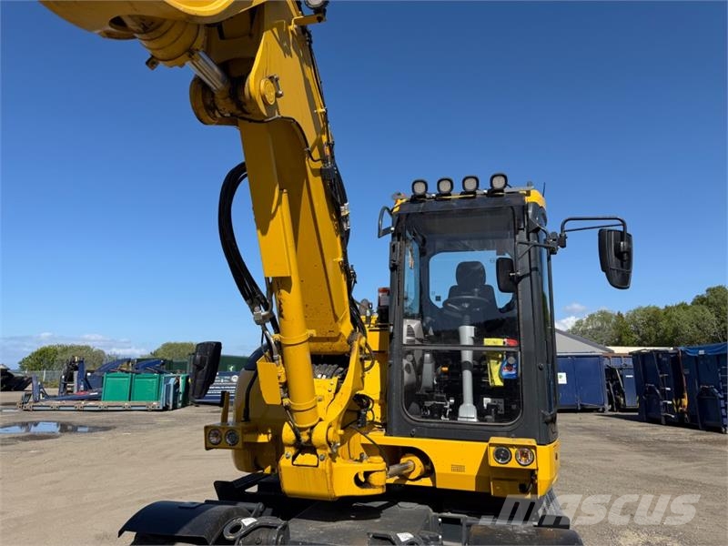 Komatsu PW98 MR Hjulgraver med knekkbom, skjær, støttelabb Crawler excavators