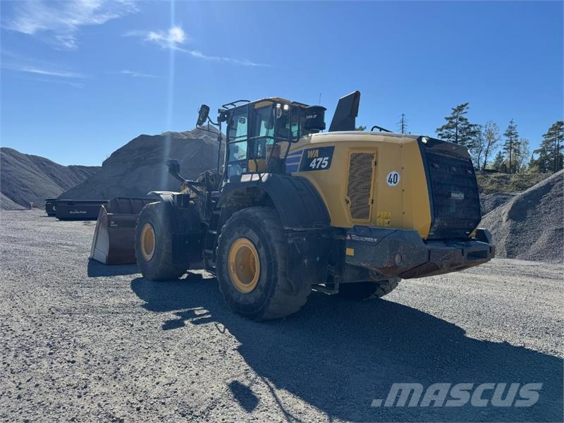Komatsu WA475 HJULLASTER - 5000L SKUFFE Iekrāvēji uz riteņiem