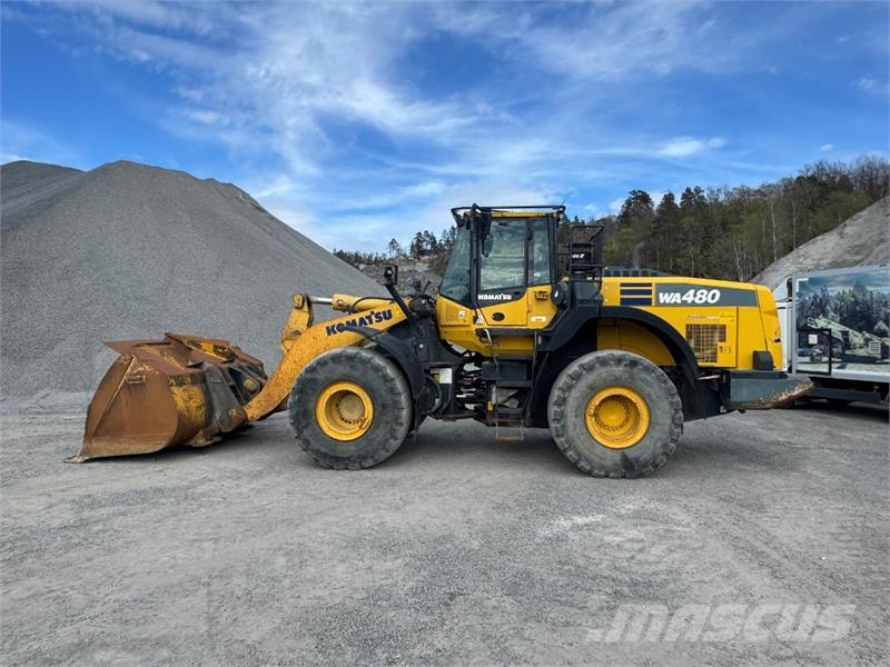Komatsu WA480-8 Hjullaster - Spakstyring - klargjort 3 fun لوادر بعجل