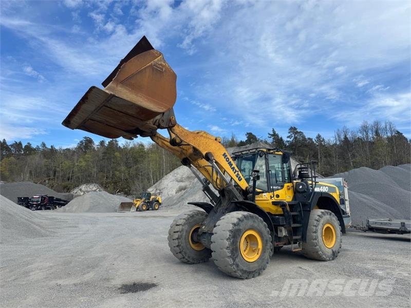 Komatsu WA480-8 Hjullaster - Spakstyring - klargjort 3 fun لوادر بعجل