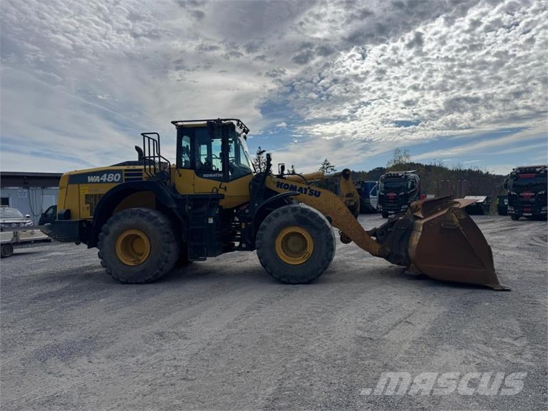 Komatsu WA480-8 Hjullaster - Spakstyring - klargjort 3 fun لوادر بعجل