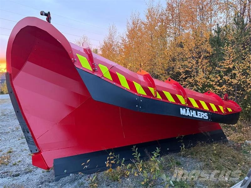  Mahlers DPF diagonal plog - 3,70m - Nytt slitestål Annet tilbehør