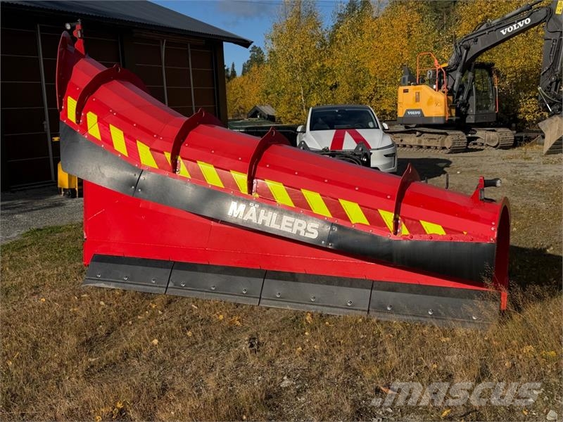  Mahlers DPF diagonal plog - 3,70m - Nytt slitestål Alte accesorii tractor