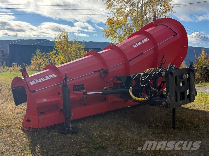  Mahlers DPF diagonal plog - 3,70m - Nytt slitestål Alte accesorii tractor