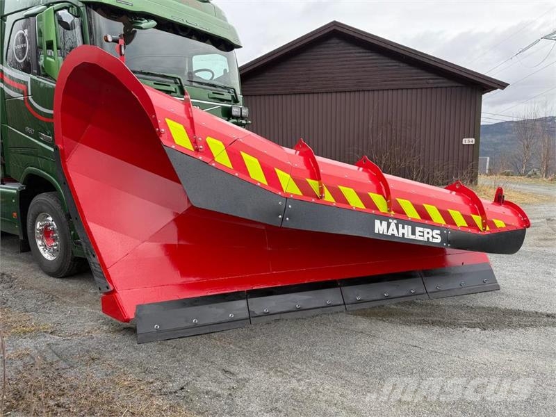  Mahlers DPF diagonal plog - 3,70m - Nytt slitestål Annet tilbehør