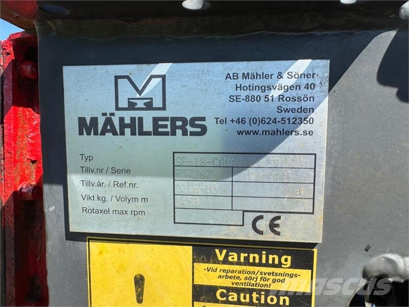  Mählers SP-18 Caway til krokramme / saltspreder Andre lastebiler
