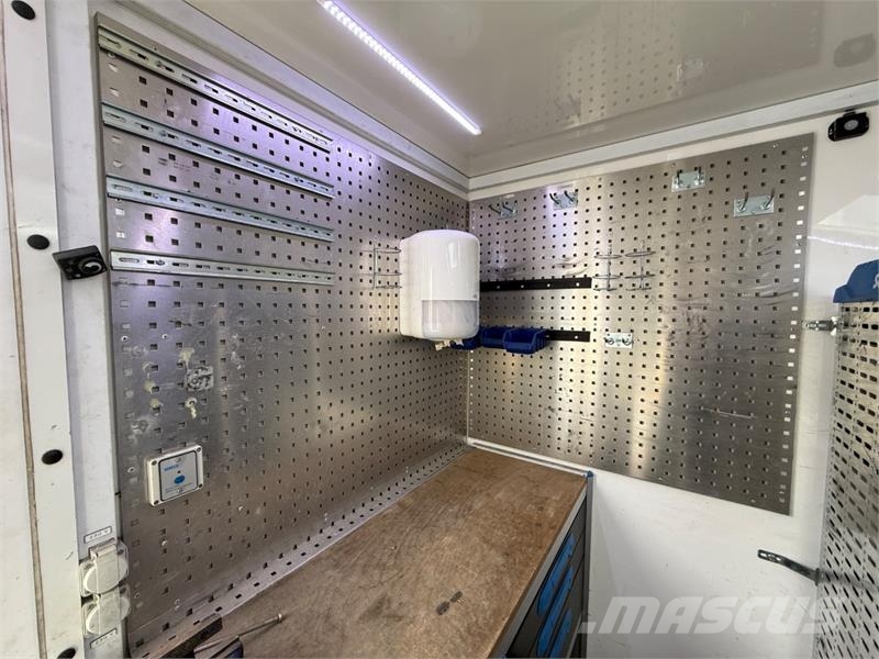 MAN liftbil med verkstedinnredning – nylig EU-godkjent شاحنات أخرى
