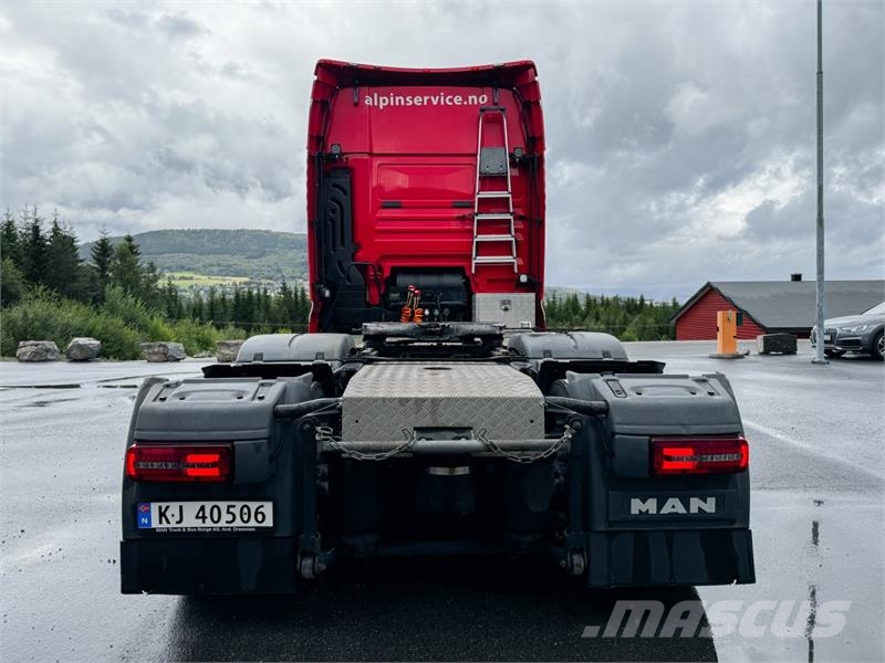 MAN TGX 28.580, D38 Euro 6 - 6x2 - EU godkjent til jul وحدات الجر