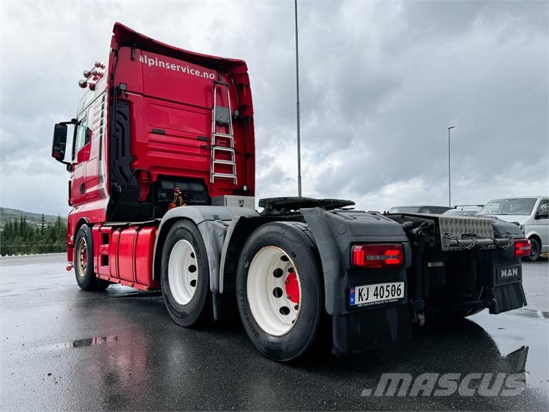 MAN TGX 28.580, D38 Euro 6 - 6x2 - EU godkjent til jul وحدات الجر