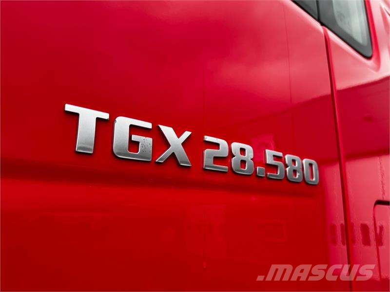 MAN TGX 28.580, D38 Euro 6 - 6x2 - EU godkjent til jul وحدات الجر