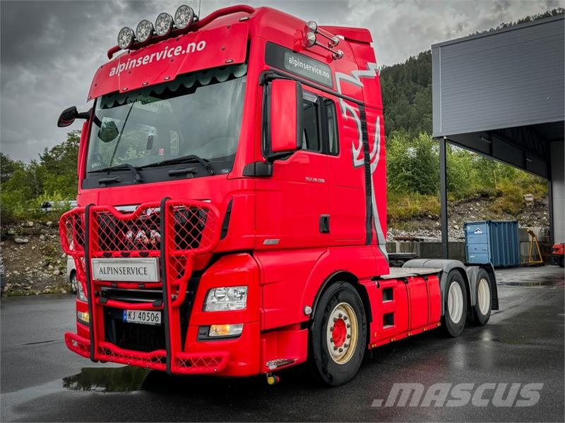MAN TGX 28.580, D38 Euro 6 - 6x2 - EU godkjent til jul وحدات الجر
