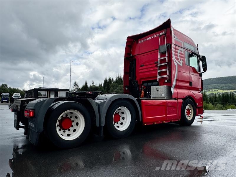 MAN TGX 28.580, D38 Euro 6 - 6x2 - EU godkjent til jul وحدات الجر