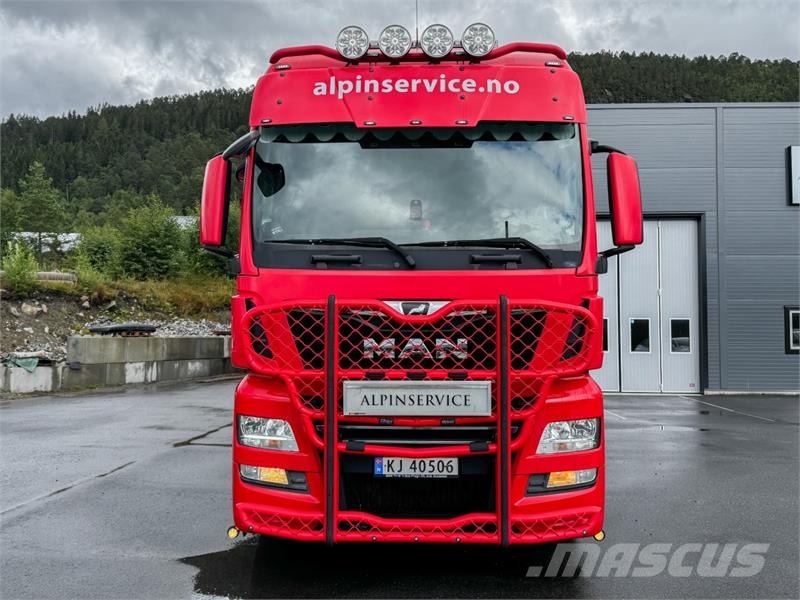 MAN TGX 28.580, D38 Euro 6 - 6x2 - EU godkjent til jul وحدات الجر