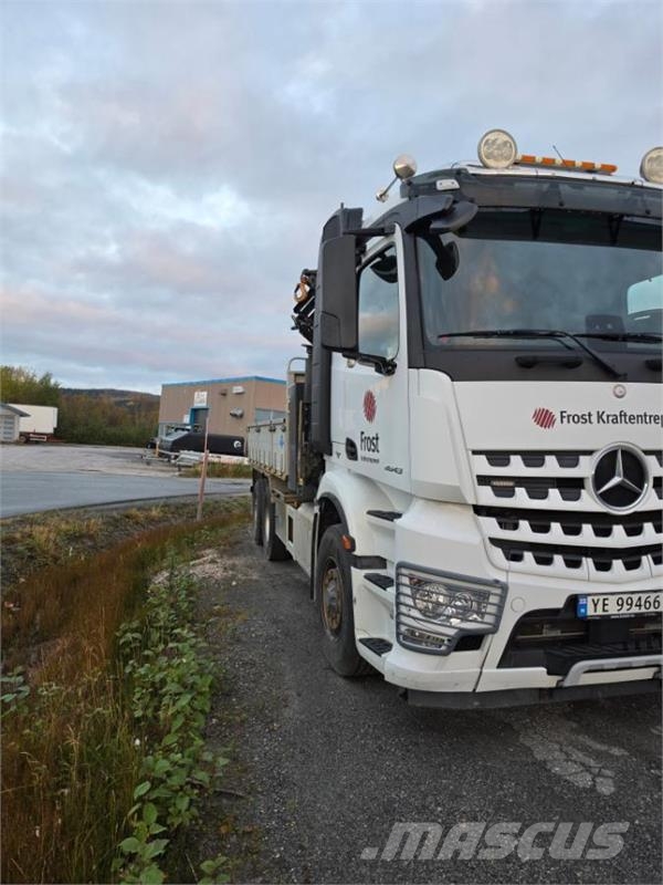 Mercedes-Benz Arocs 2643 kranbil med Palfinger PK 23002-SH E kra Kraanaga veokid