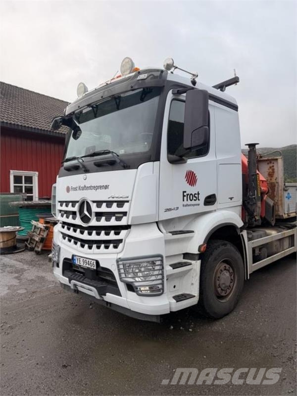 Mercedes-Benz Arocs 2643 kranbil med Palfinger PK 23002-SH E kra Kraanaga veokid