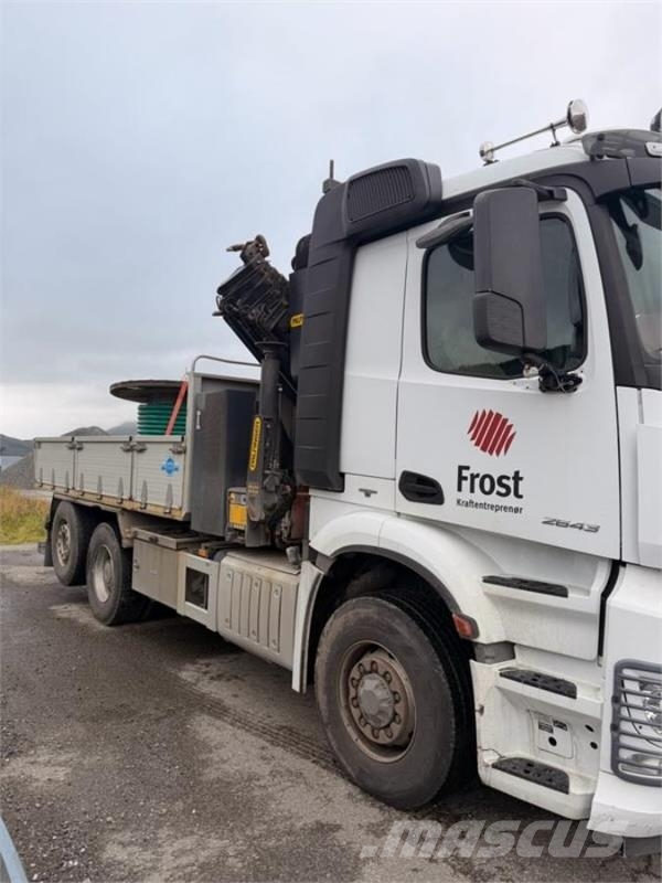 Mercedes-Benz Arocs 2643 kranbil med Palfinger PK 23002-SH E kra Kraanaga veokid