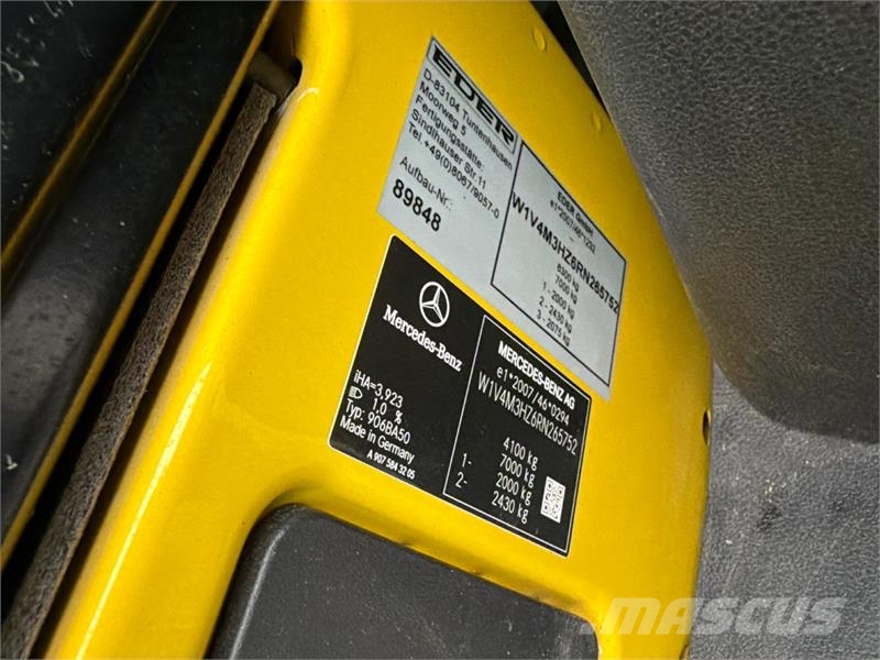 Mercedes-Benz Mercedes Benz Sprinter ALGEMA BLITZLADER 419/43 be Drugi tovornjaki