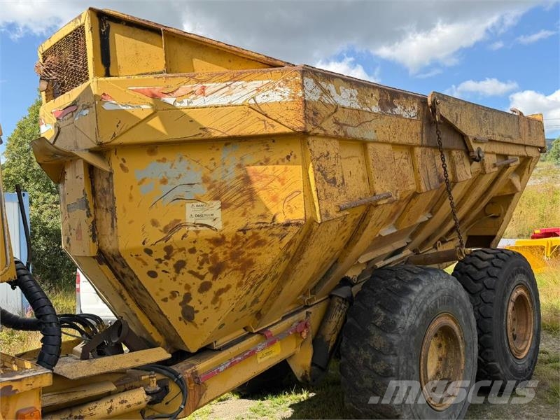 Moxy MT27 rammestyrt anleggsdumper Site dumpers