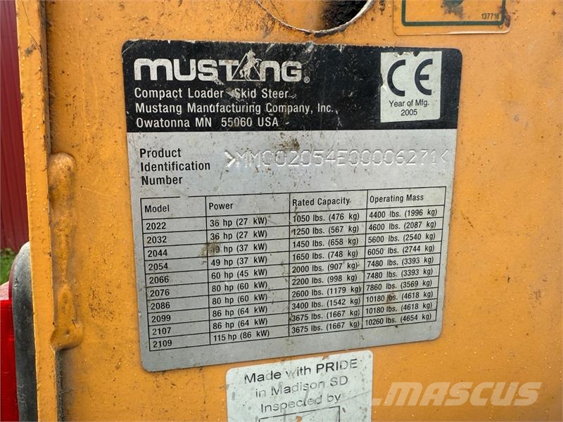 Mustang 2054 kompaktlaster 其他