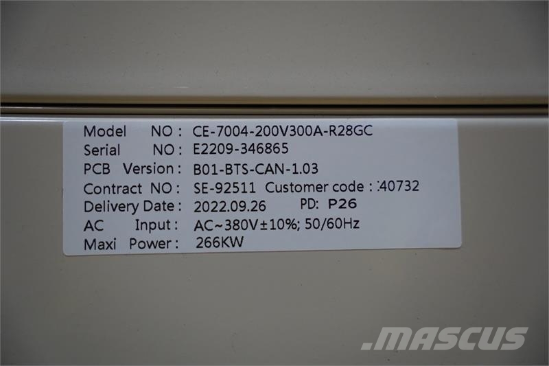 NEWARE CE-7004-200V300A-R28GC batteritestsystem - Citas sastāvdaļas