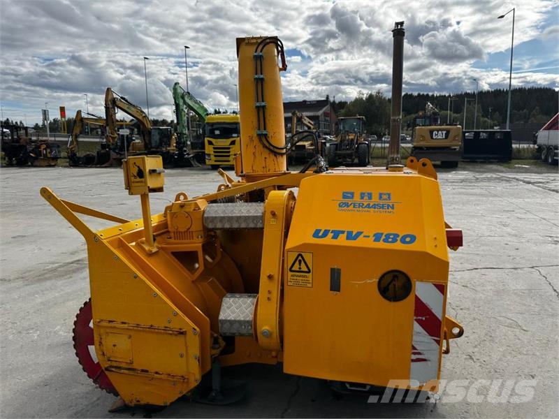 Øveraasen UTV-180 snøfreser Citas sastāvdaļas