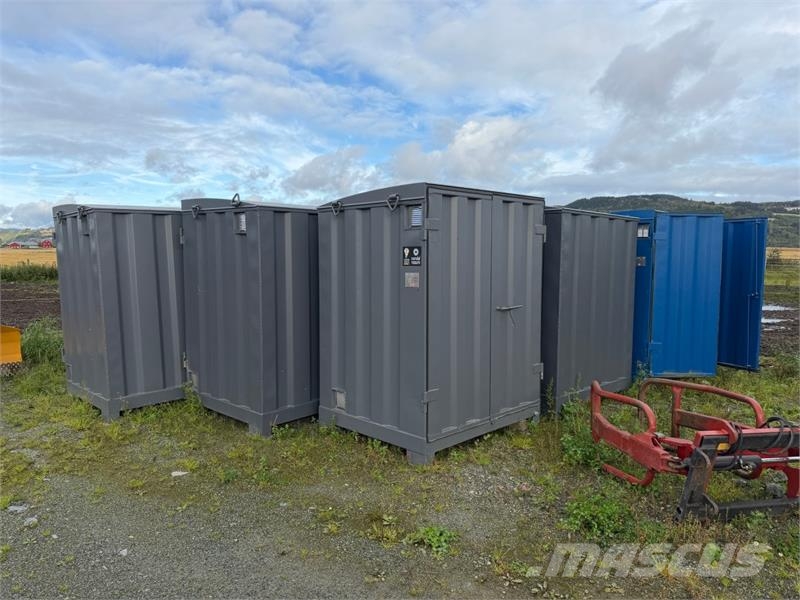  Parti med 13 stk miljøcontainere Andre komponenter