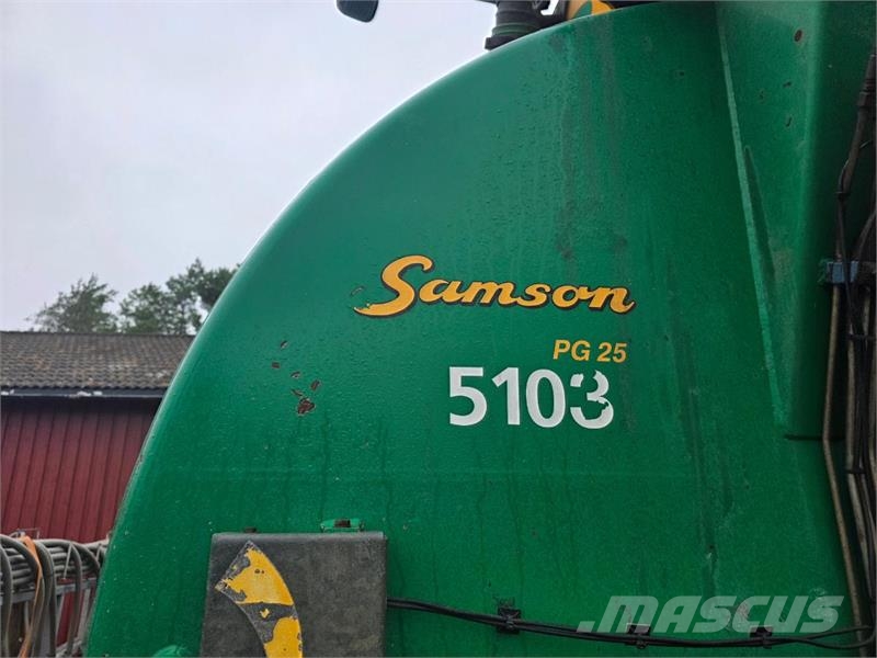 Samson PG25 gjødselvogn 25 m³, 8" fyllekran og spredeutst Інше додаткове обладнання для тракторів