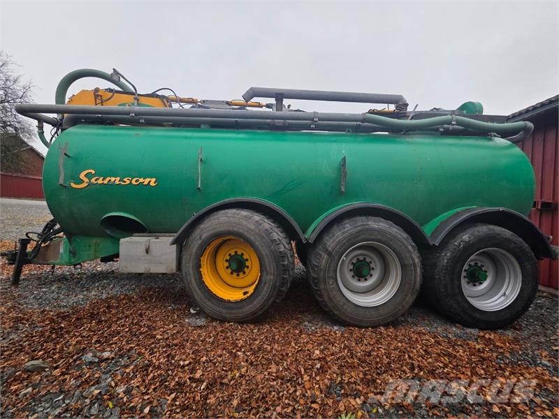 Samson PG25 gjødselvogn 25 m³, 8" fyllekran og spredeutst Інше додаткове обладнання для тракторів