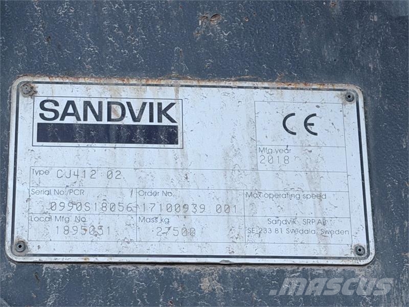 Sandvik UJ440i Classic mobil kjeftknuser – magnetbånd - ra Crushers