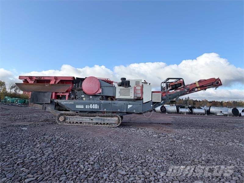 Sandvik UJ440i Classic mobil kjeftknuser – magnetbånd - ra Crushers