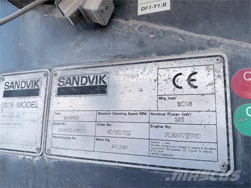 Sandvik UJ440i Classic mobil kjeftknuser – magnetbånd - ra Crushers