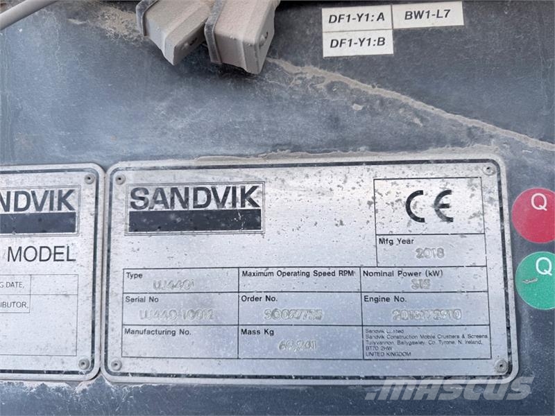 Sandvik UJ440i Classic mobil kjeftknuser – magnetbånd - ra Crushers