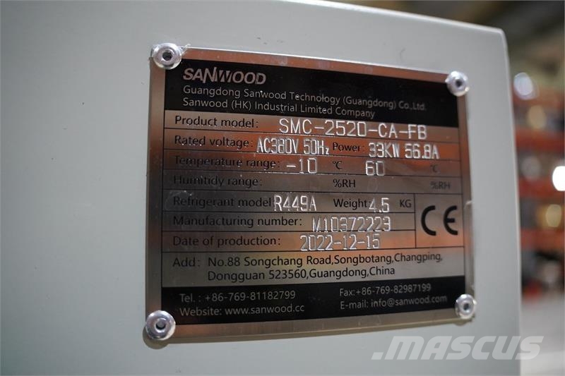 Sanwood SWC-2520-CA-FB eksplosjonssikkert klimates Muut