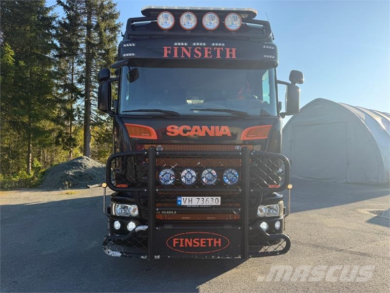 Scania 2015 Scania R580 V8 - Super70 - 4-akslet tippbil m Tipper trucks