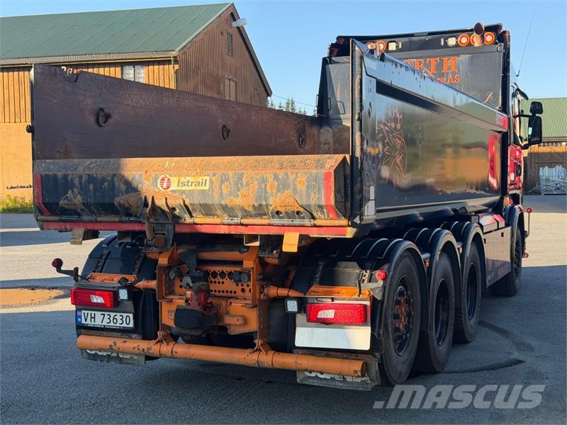 Scania 2015 Scania R580 V8 - Super70 - 4-akslet tippbil m Tipper trucks