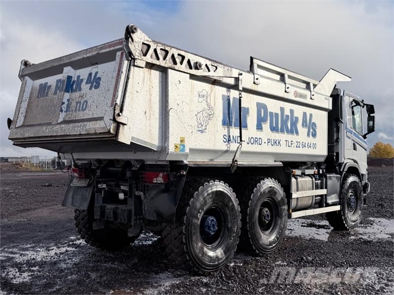 Scania G500 XT B6x6HZ 6x6 dumper – 500 hk – kun 21201 km Pašizgāzējs